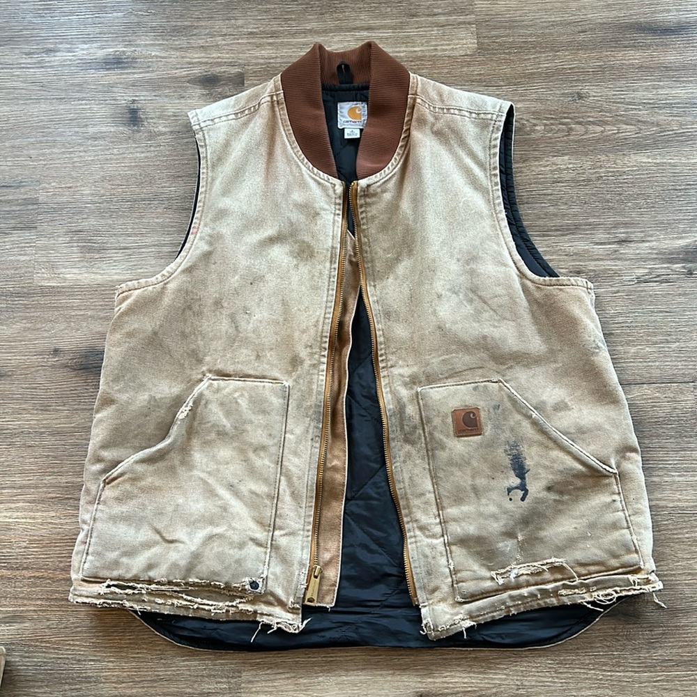 Carhartt Vest, Vintage, Large
